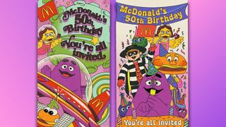 McDonald's retro 50th birthday ad
